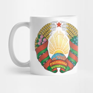 National emblem of Belarus Mug